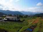 富士山を望む牧丘町杣口は移住者に人気のエリア(^^♪