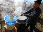 寒いけど楽しい☆彡茹でたての大豆はついついつまみ食いしちゃいます